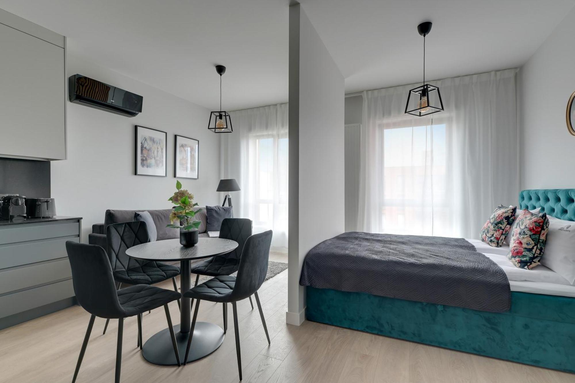 Scala City Center Apartments & Studios By Lion Apartments グダニスク エクステリア 写真