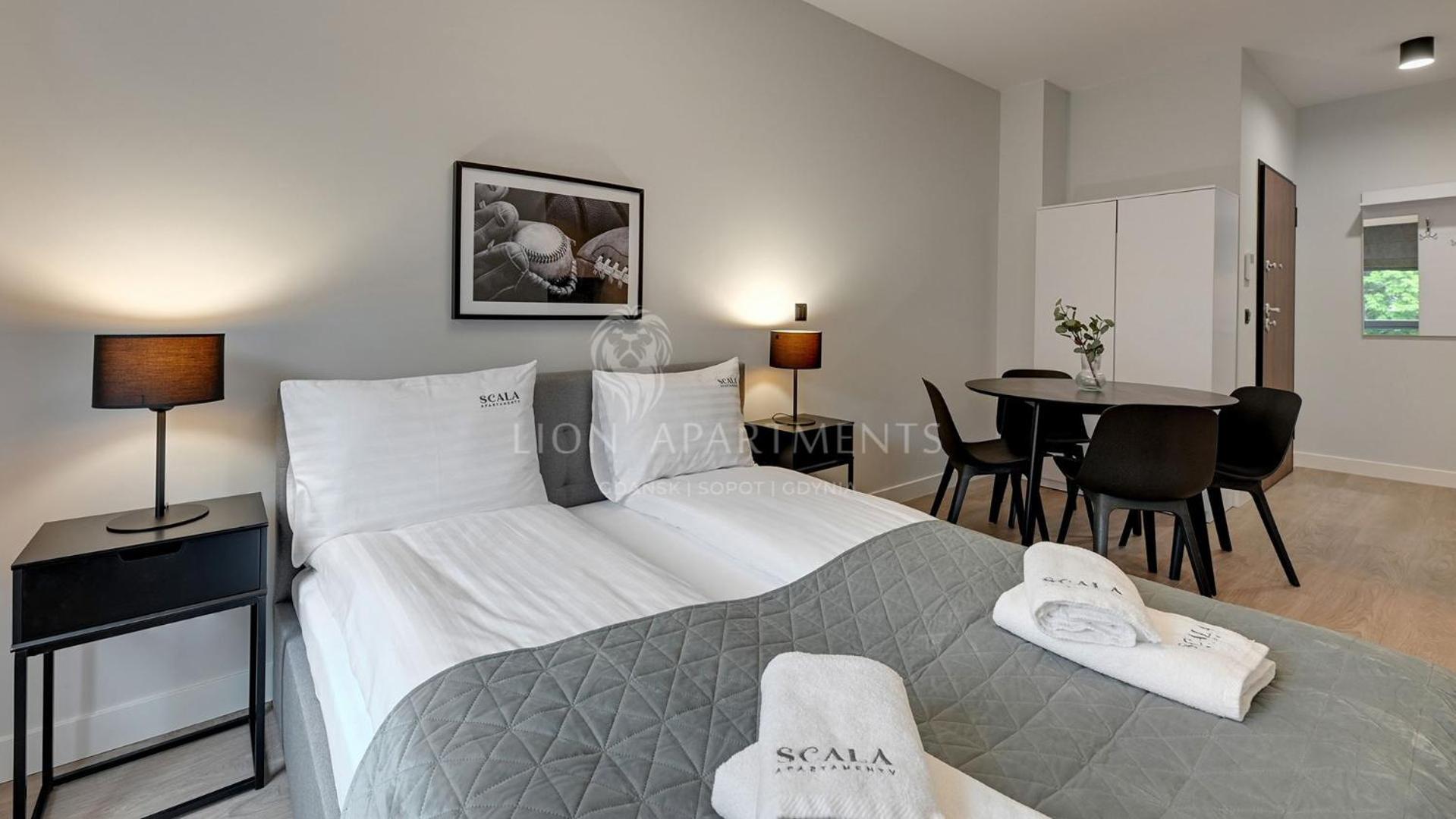 Scala City Center Apartments & Studios By Lion Apartments グダニスク エクステリア 写真