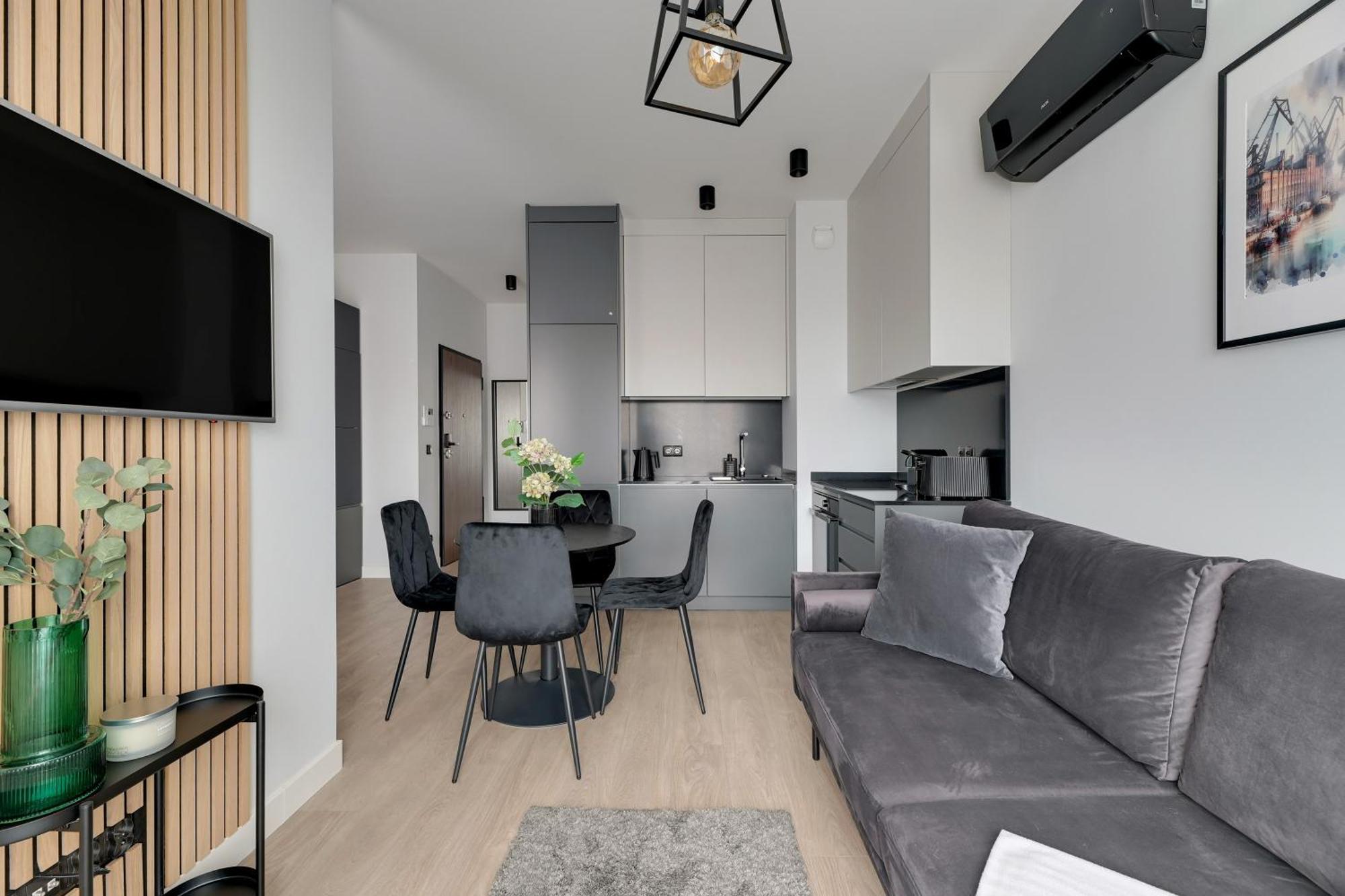 Scala City Center Apartments & Studios By Lion Apartments グダニスク エクステリア 写真