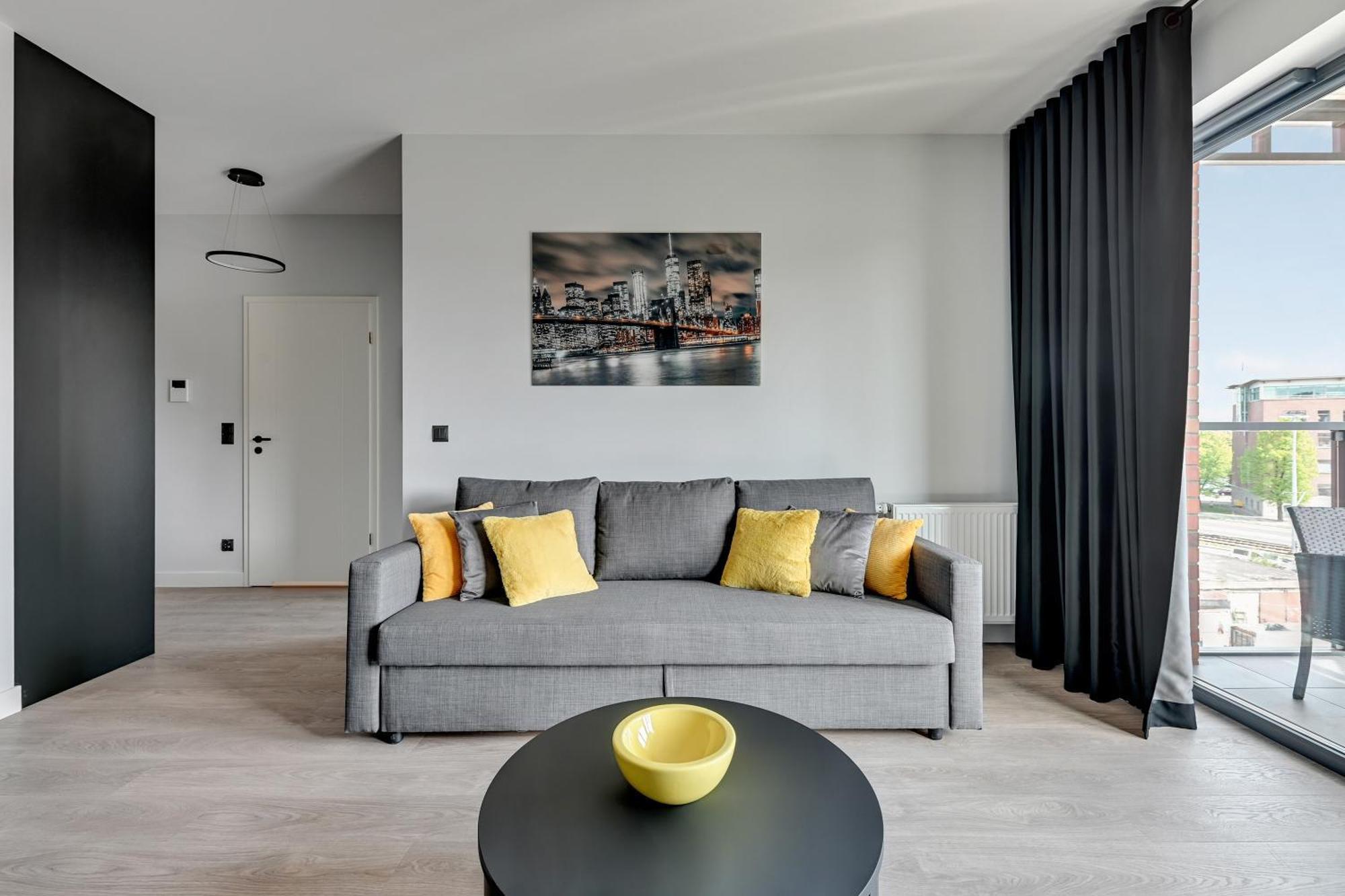 Scala City Center Apartments & Studios By Lion Apartments グダニスク エクステリア 写真